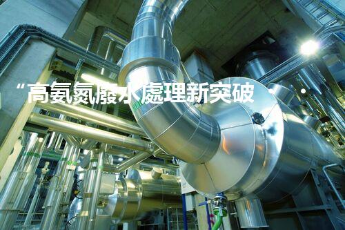 “高氨氮廢水處理新突破，綠色環(huán)保技術(shù)助力高效凈化”
